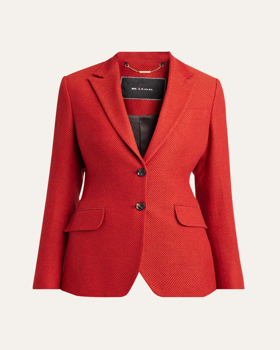 Fitted Cashmere Blazer